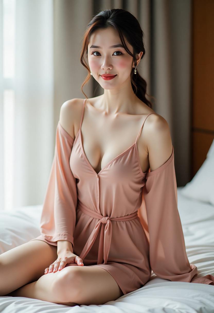 雾灯旅社中通往海边的长廊